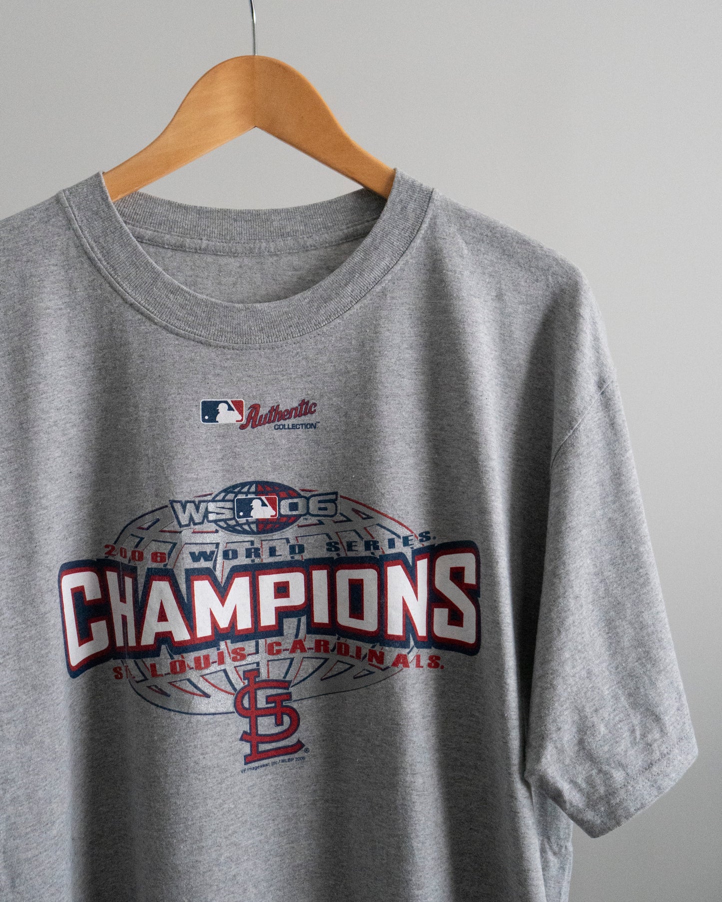 2006 St Louis Cardinals 'World Series' T-Shirt Large