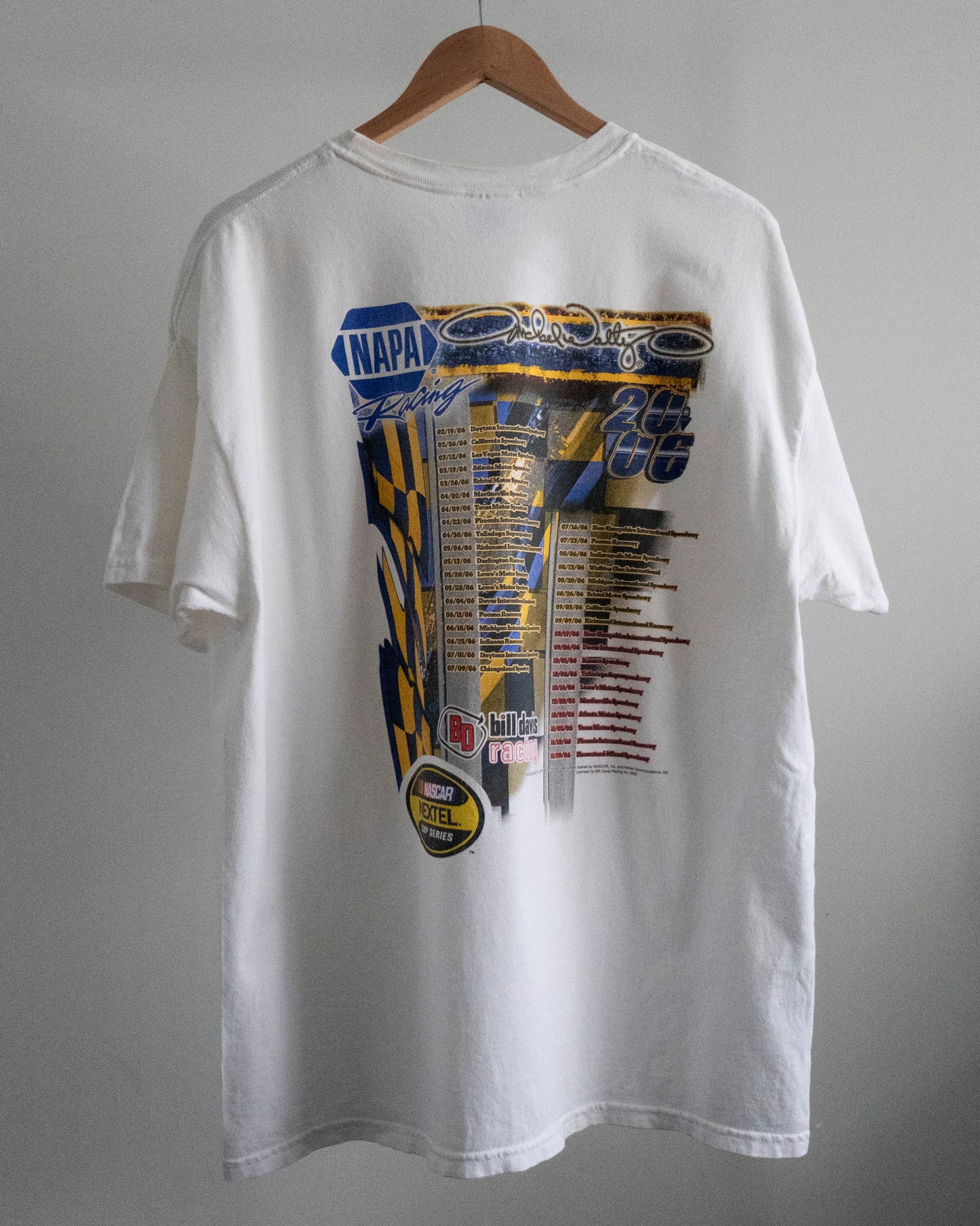 2006 NAPA Racing NASCAR T-Shirt XL