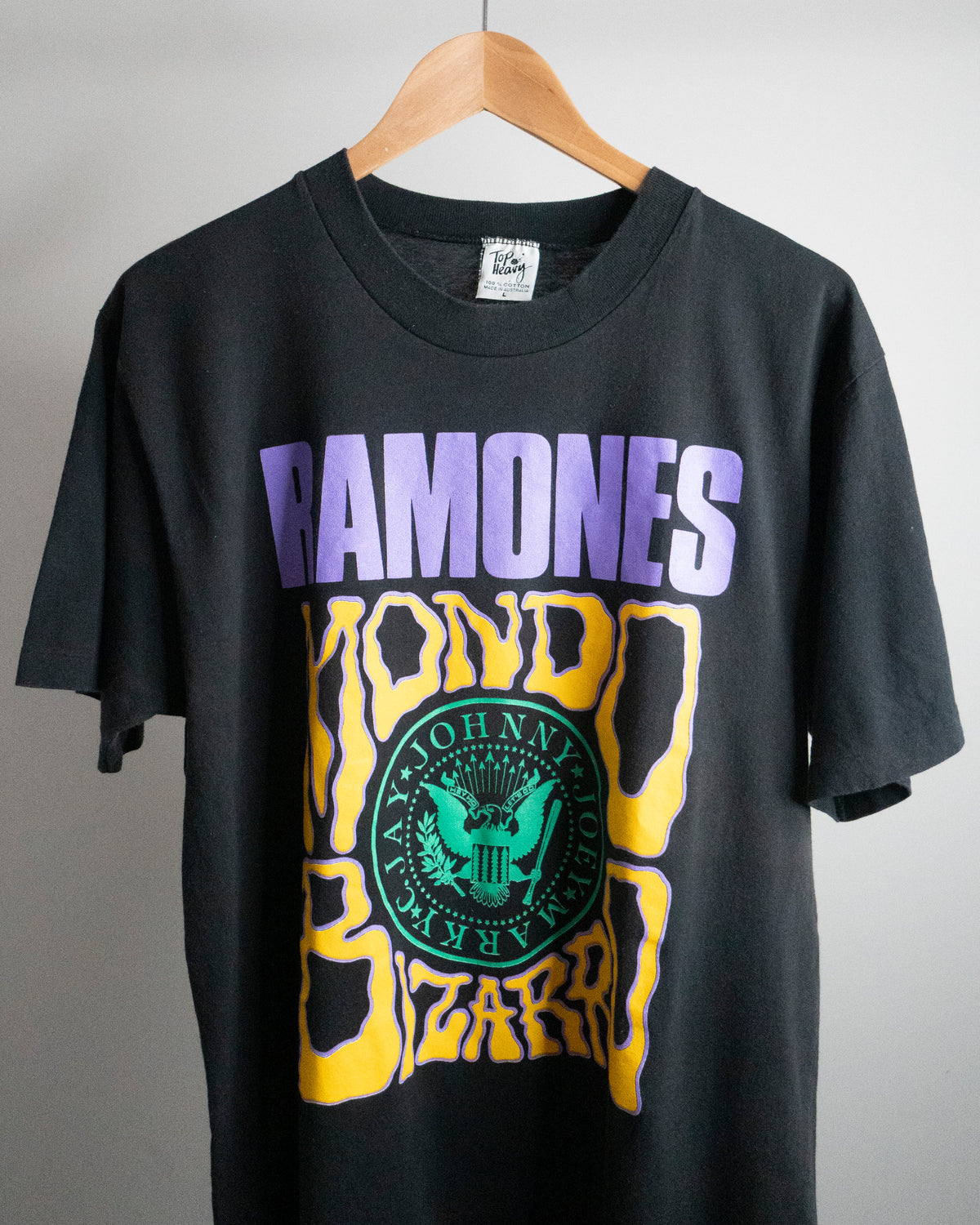 1992 Ramones 'Mondo Bizarro' T-Shirt Large