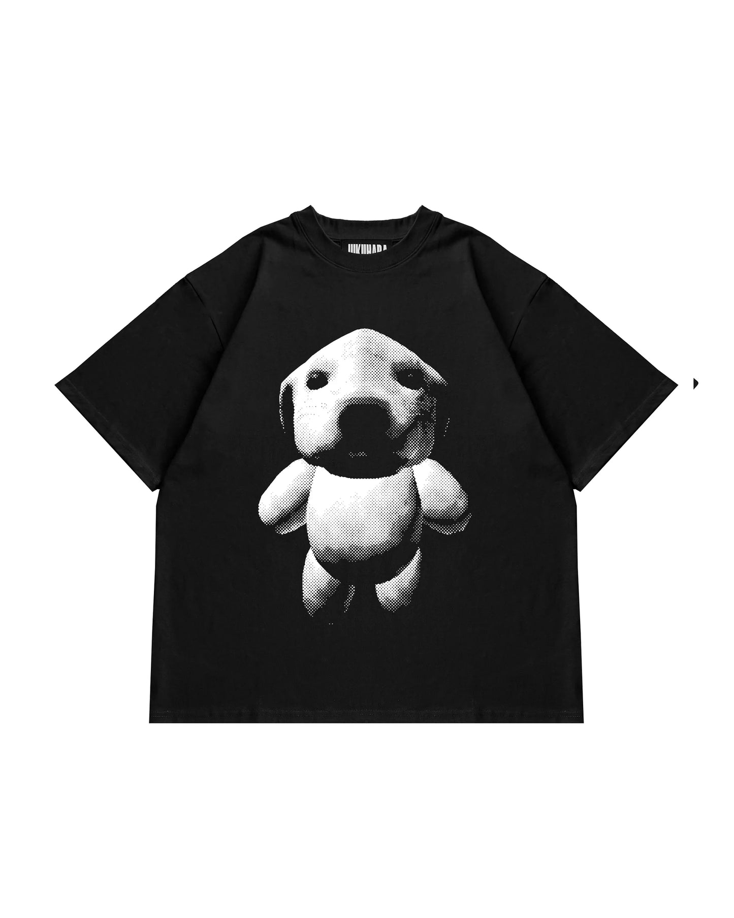 Jukuhara Standing Dog T-Shirt Black