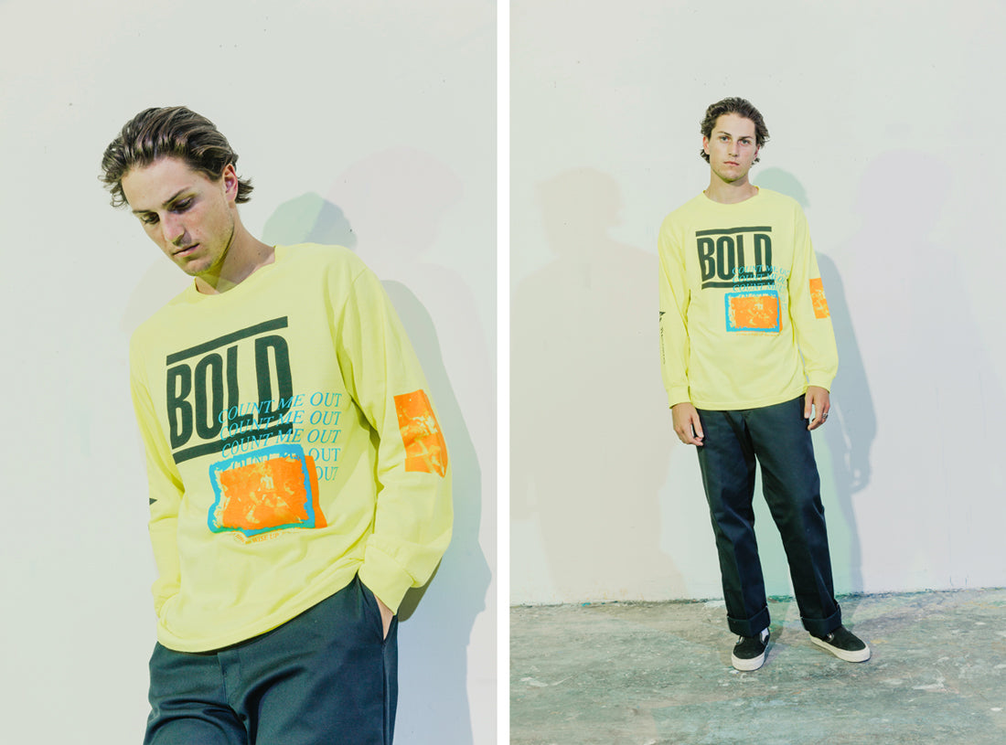 2015 The Hundreds X Revelation Records BOLD Long Sleeve Large