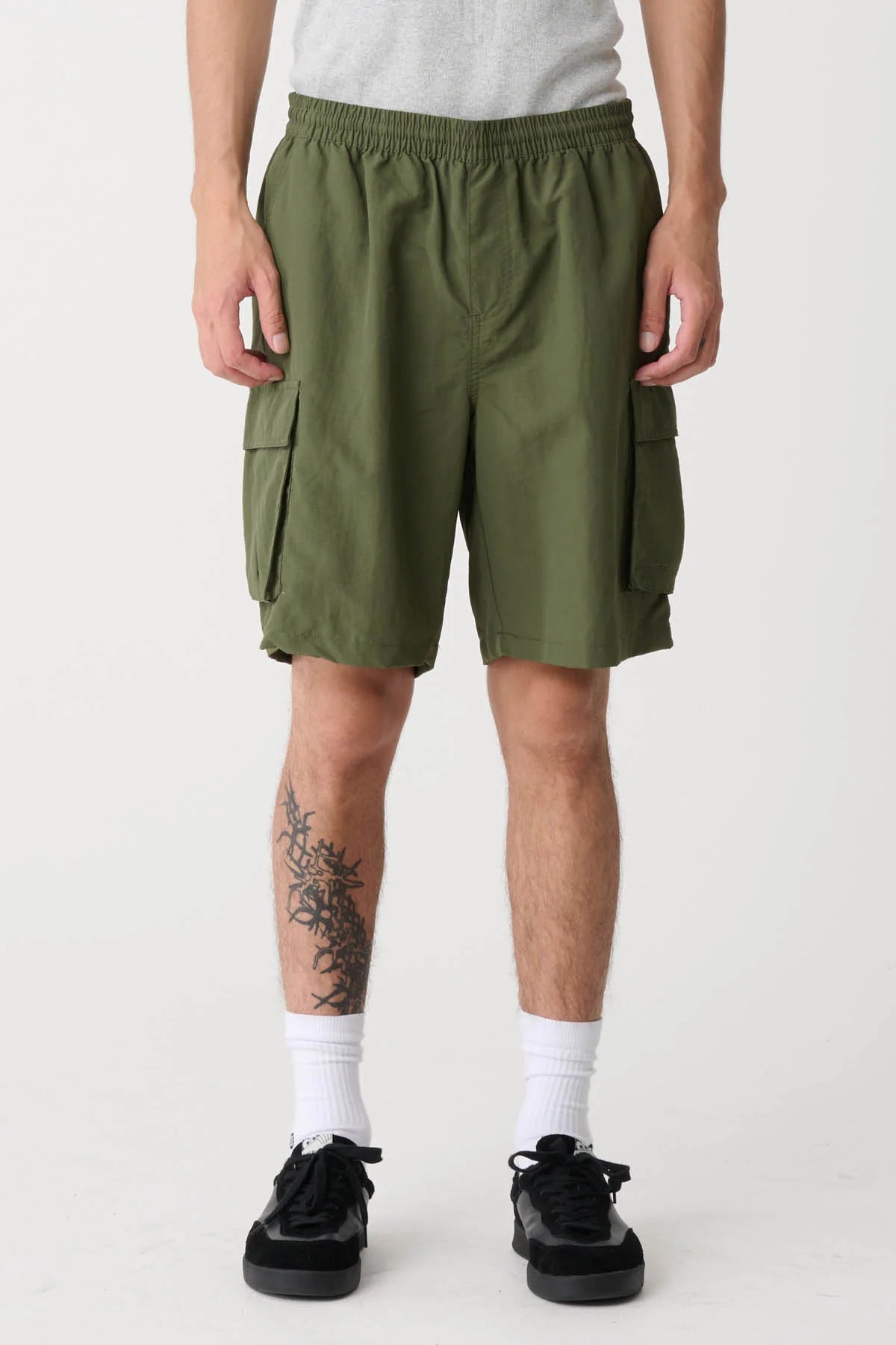 X-Large 91 Nylon Cargo Short Military