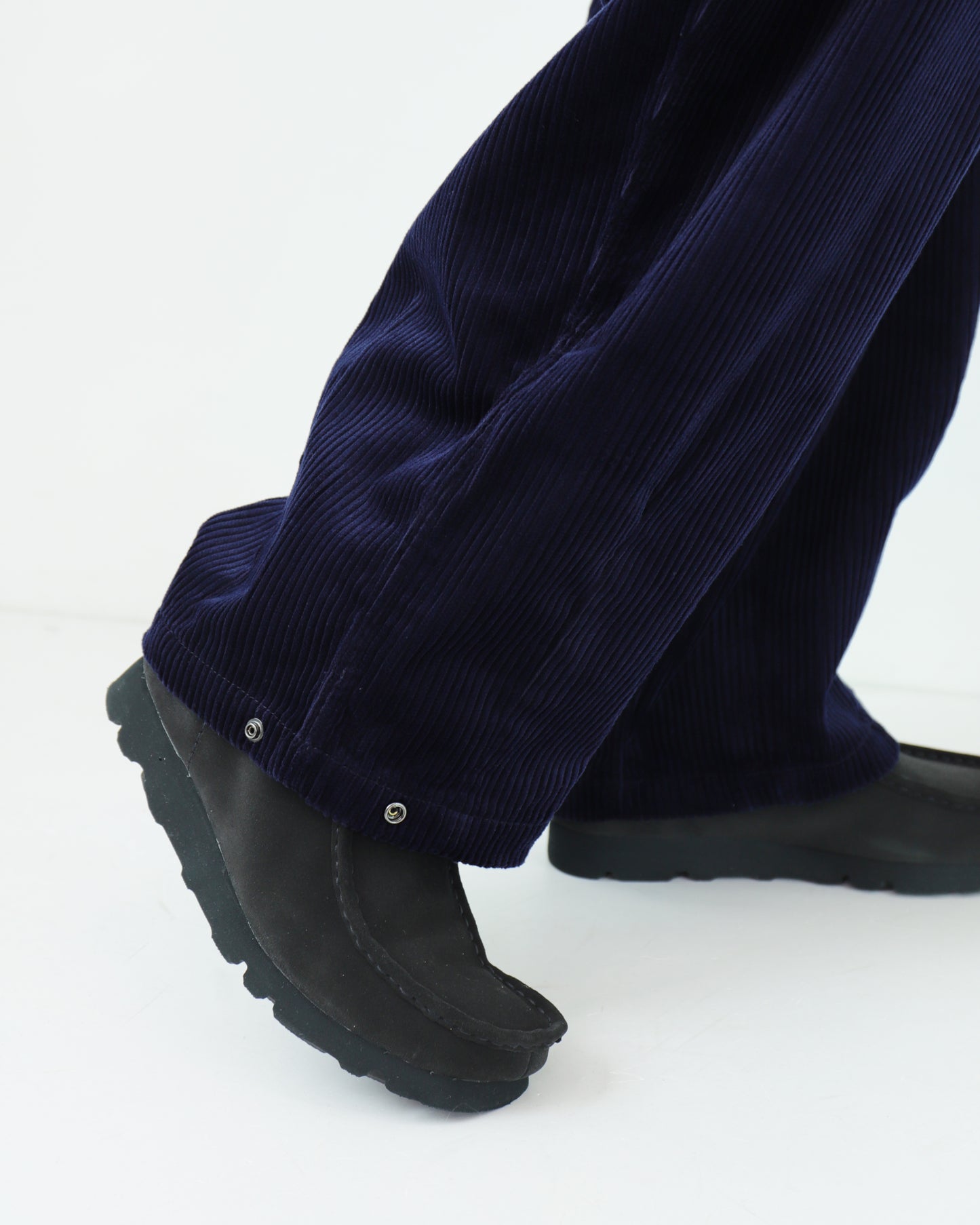 Workware Corduroy Unisex Balloon Pant Navy Blue