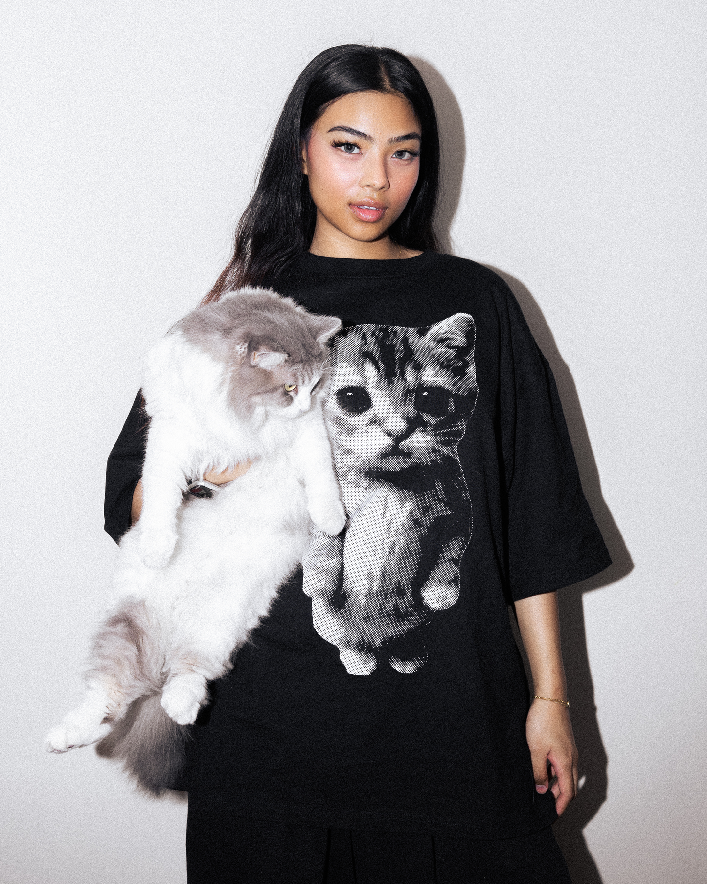 Jukuhara Standing Hamster T-Shirt Black