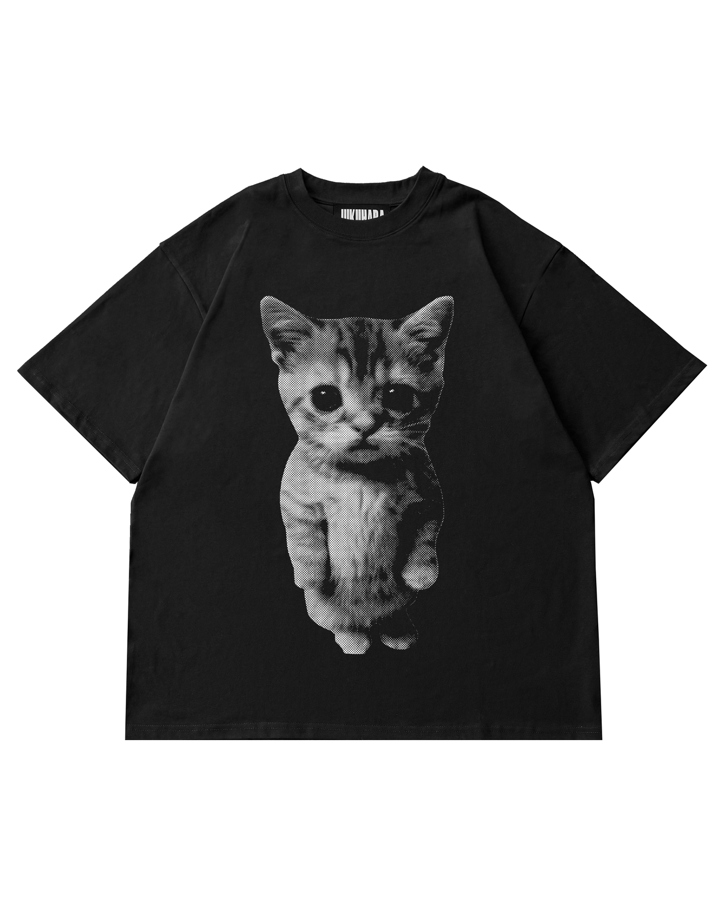 Jukuhara Standing Hamster T-Shirt Black