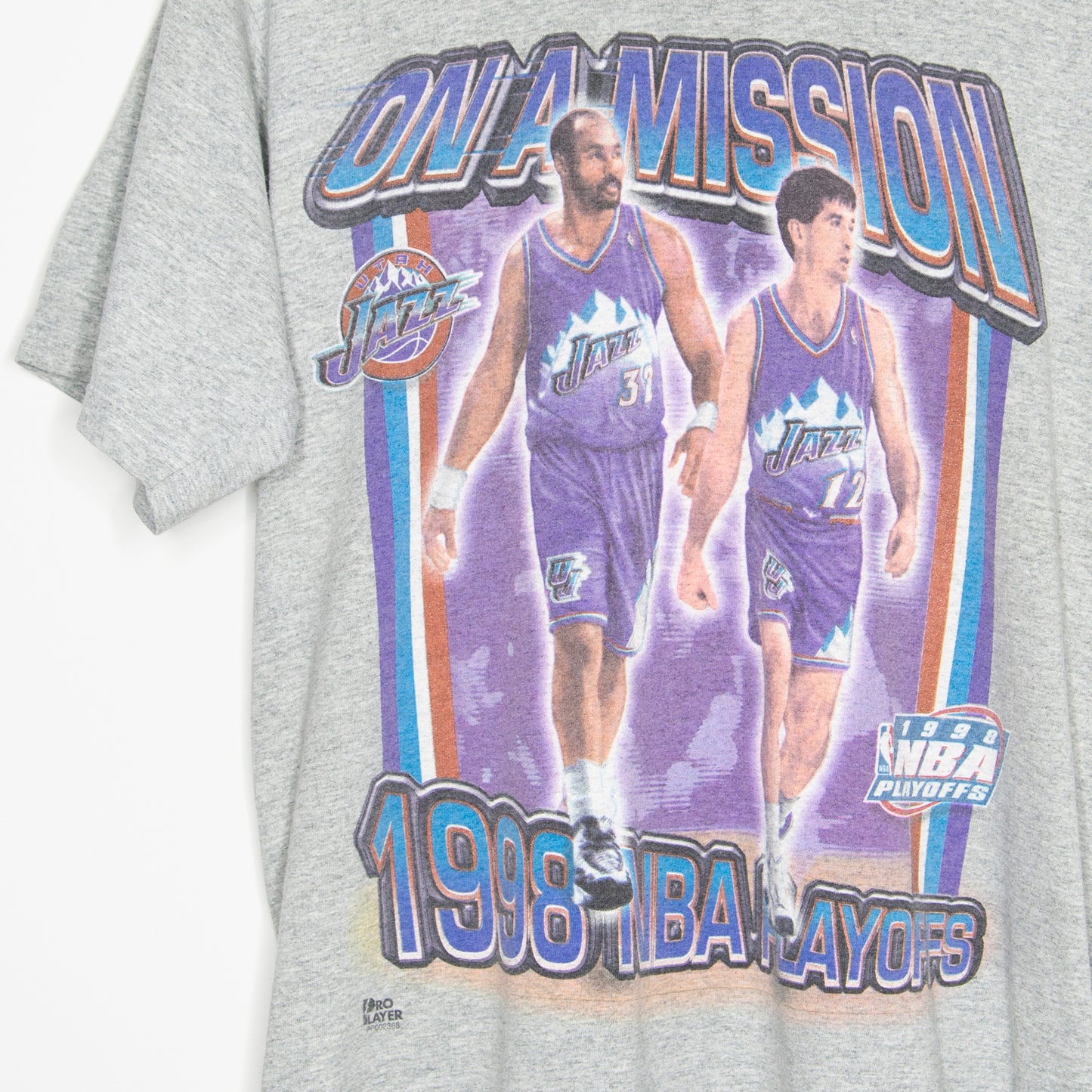 1998 Utah Jazz 'NBA Playoffs' T-Shirt S-M