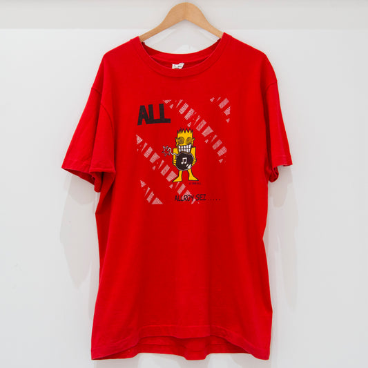 1988 ALL 'Allroy Sez' T-Shirt XL