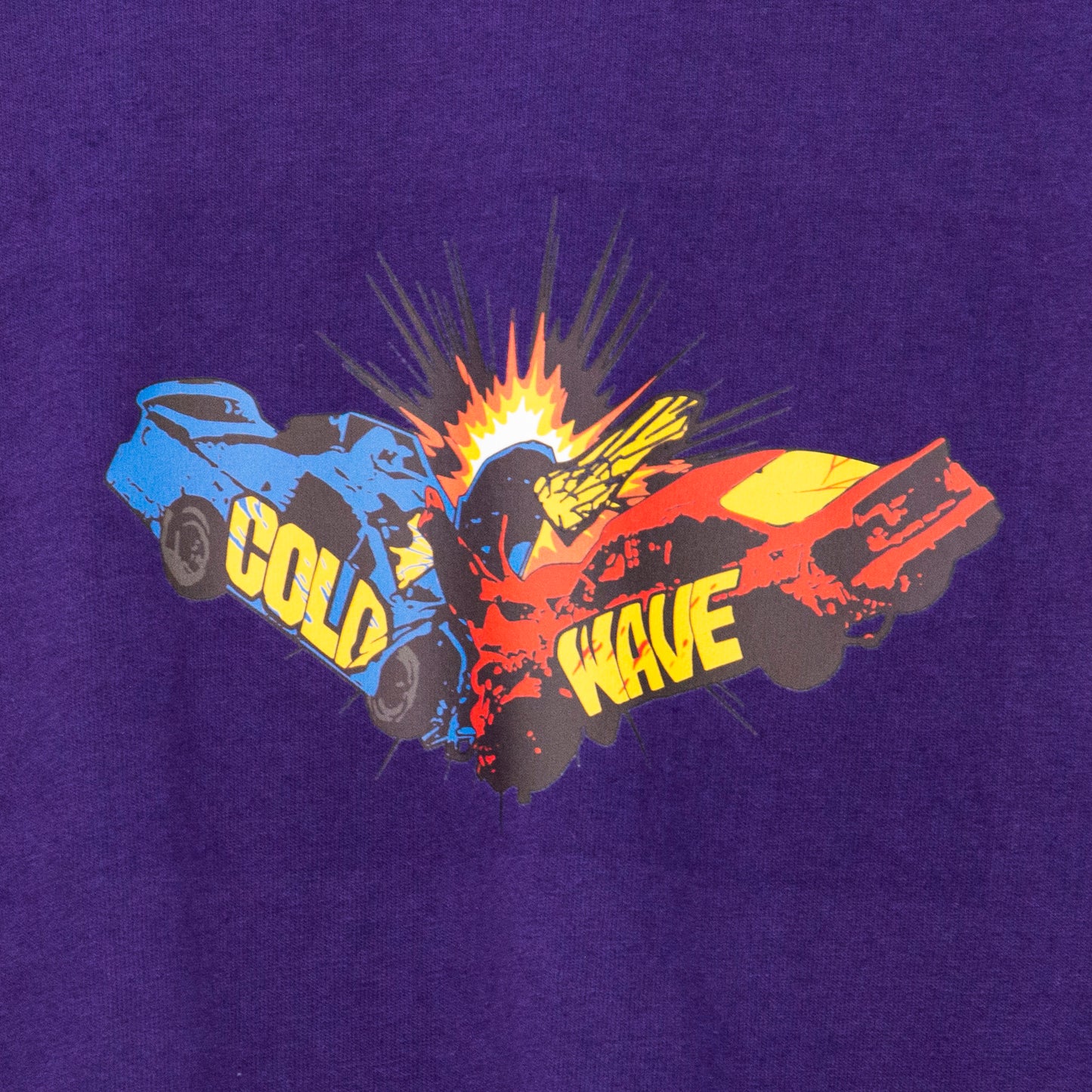 Cold Wave Crash T-Shirt Purple