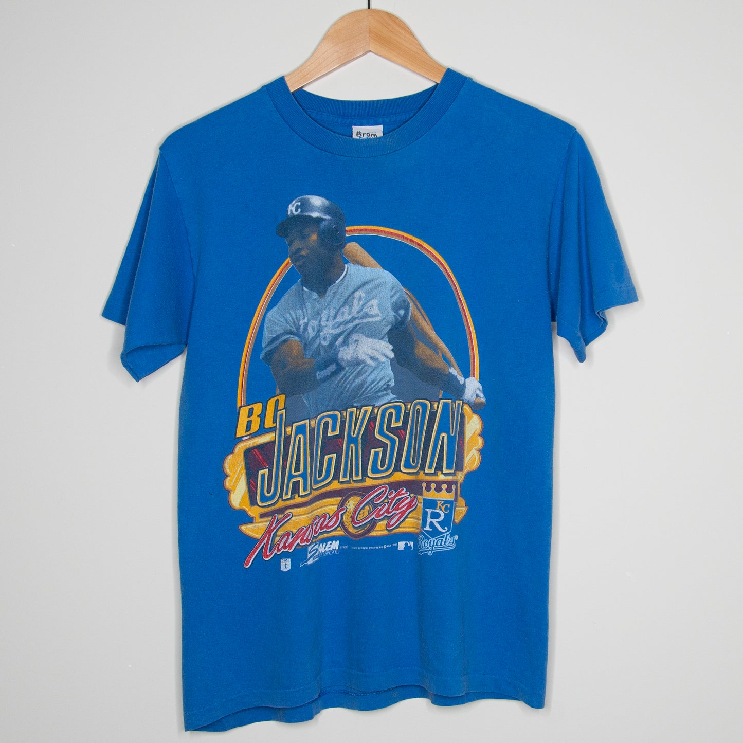 1990 Bo Jackson 'KC Royals' T-Shirt Medium