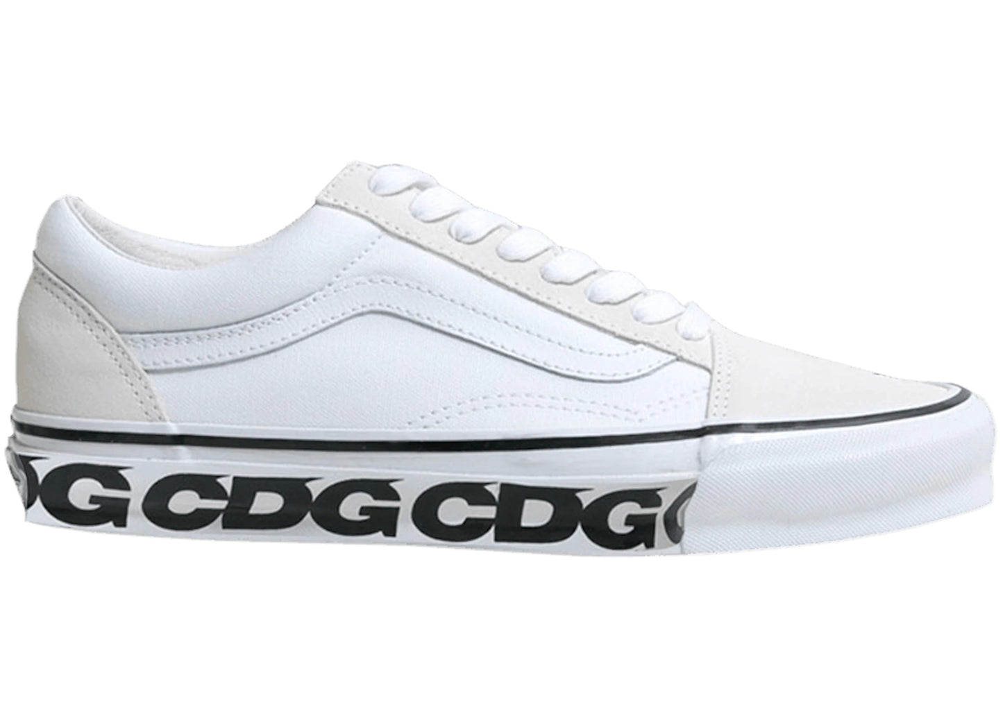 Vans Old Skool Commes des Garcons White