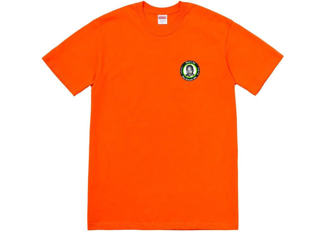 Supreme MLK Dream Tee Orange Medium