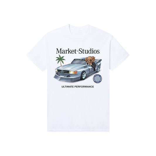 Market Des Bear T-Shirt White