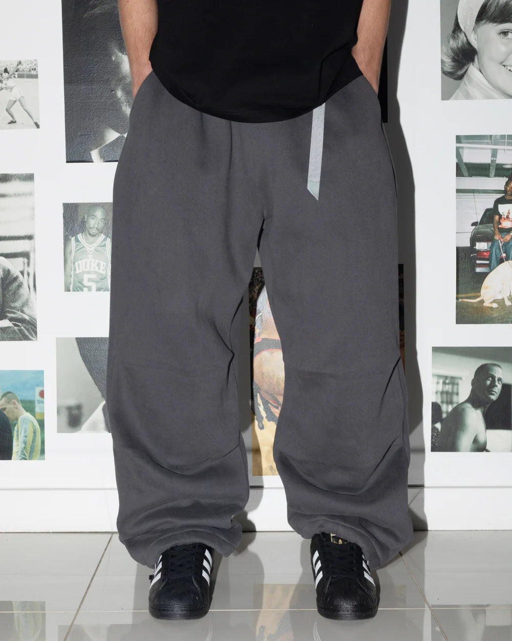 Adapt Track Pants Vintage Black