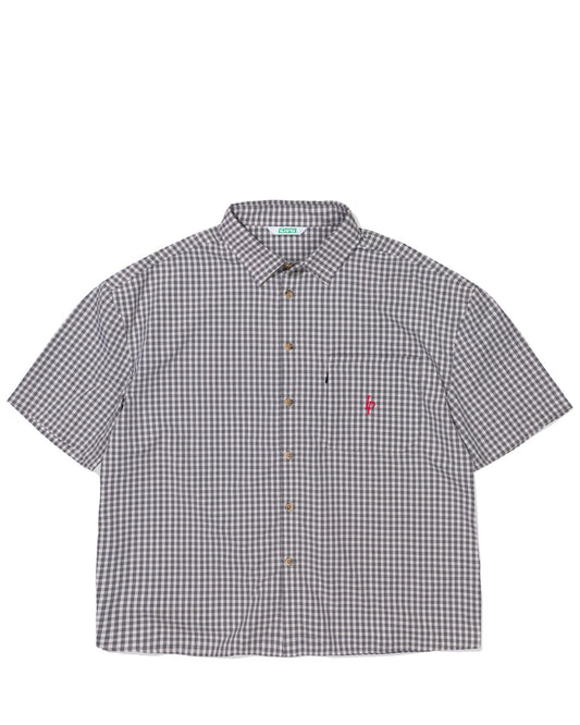 Ichpig Heritage Plaid Shirt Black/Cream