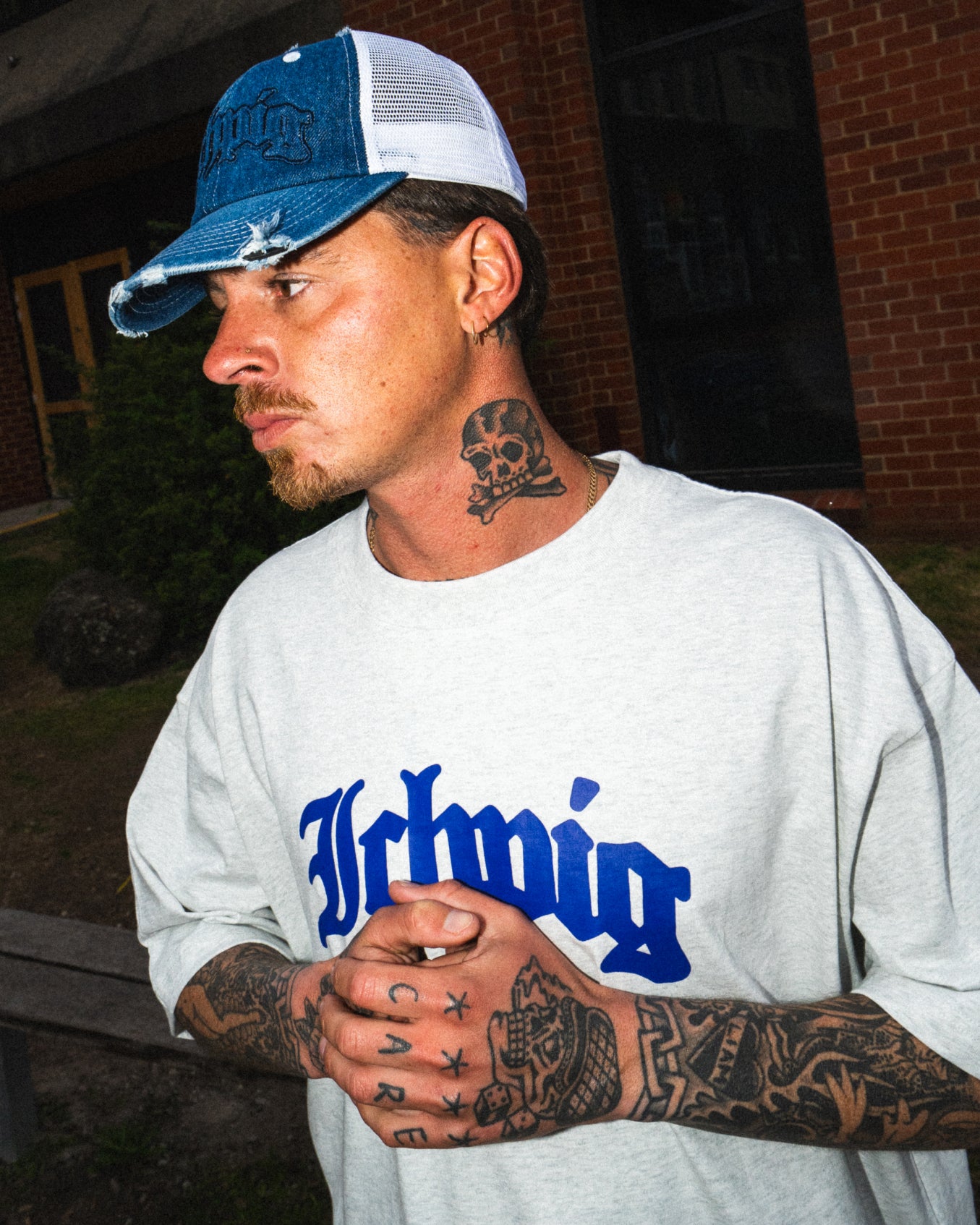 Ichpig Legions T-Shirt White Marle