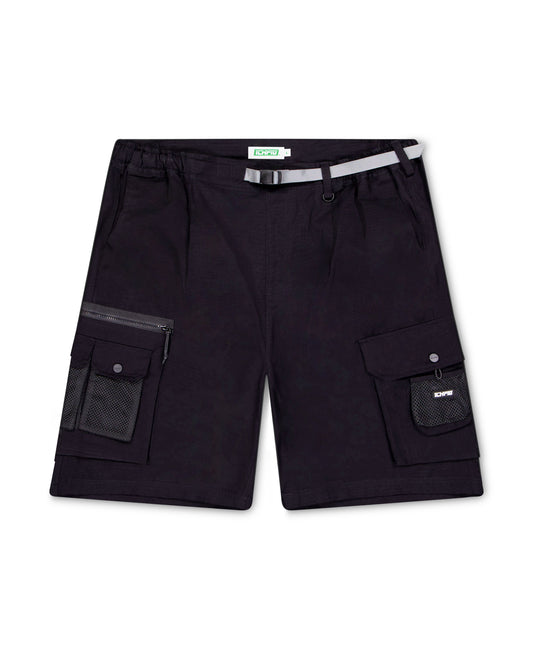 Ichpig Ripstop Cargo Short Black