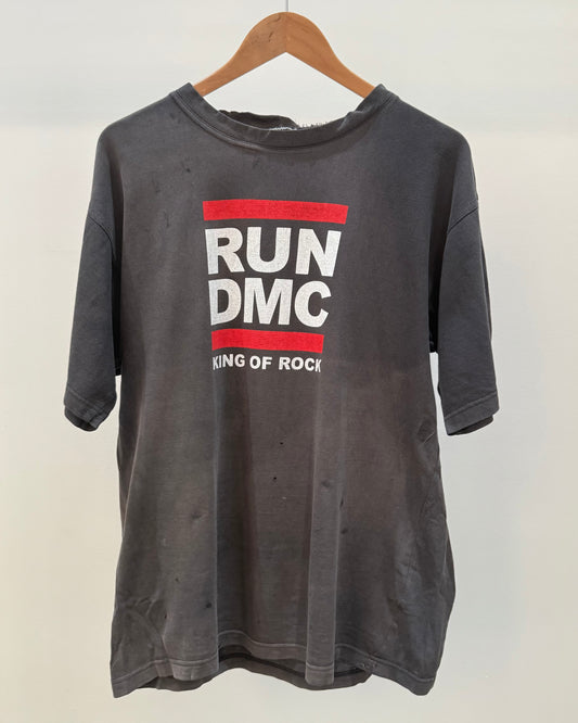 Vintage RUN DMC 'King Of Rock' T-Shirt M-L