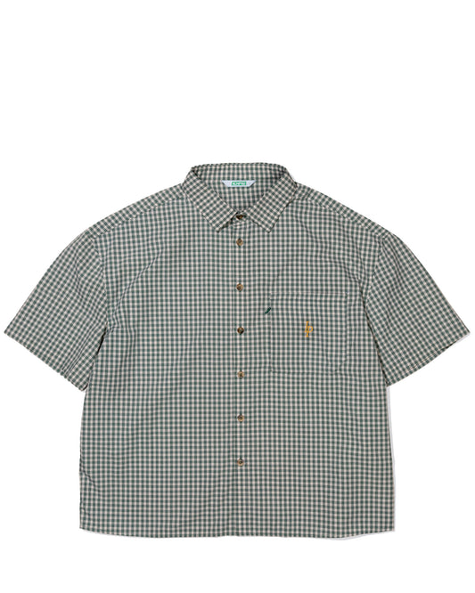 Ichpig Heritage Plaid Shirt Forest/Cream