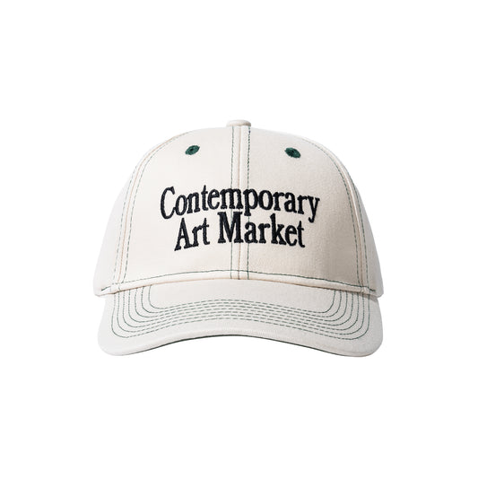 Market C.A.M 6 Panel Hat Ecru