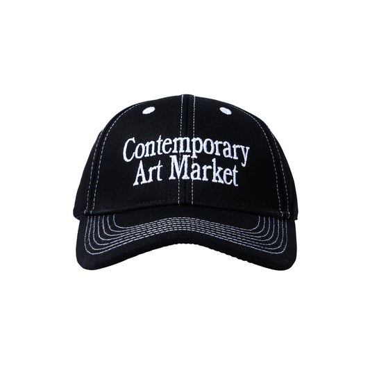 Market C.A.M 6 Panel Hat Black