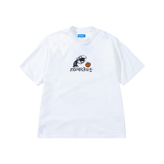 Market Business As Usual T-Shirt White