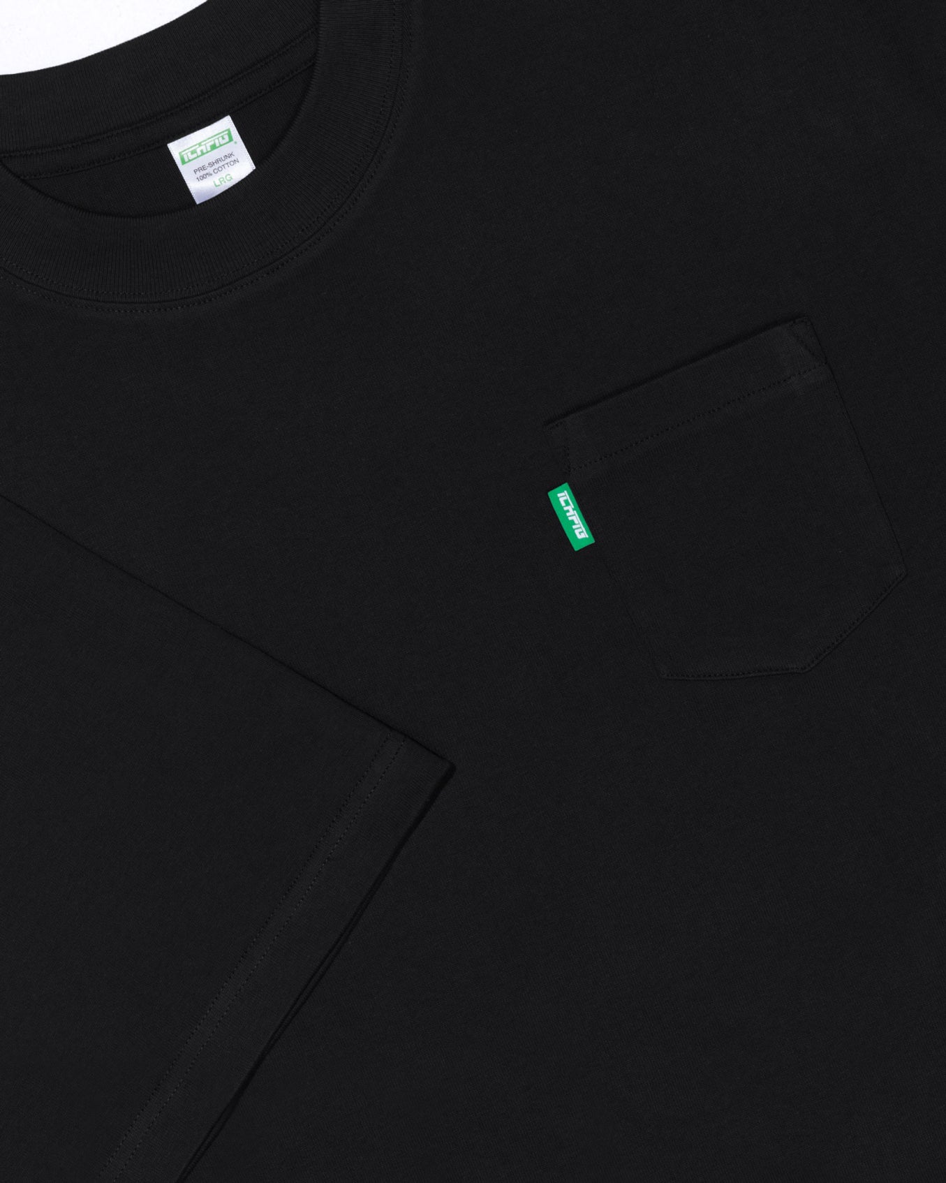Ichpig Heavyweight Pocket Tee Onyx