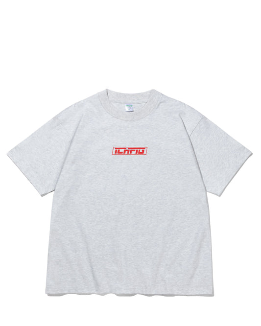 Ichpig Strike Logo Tee White Marle