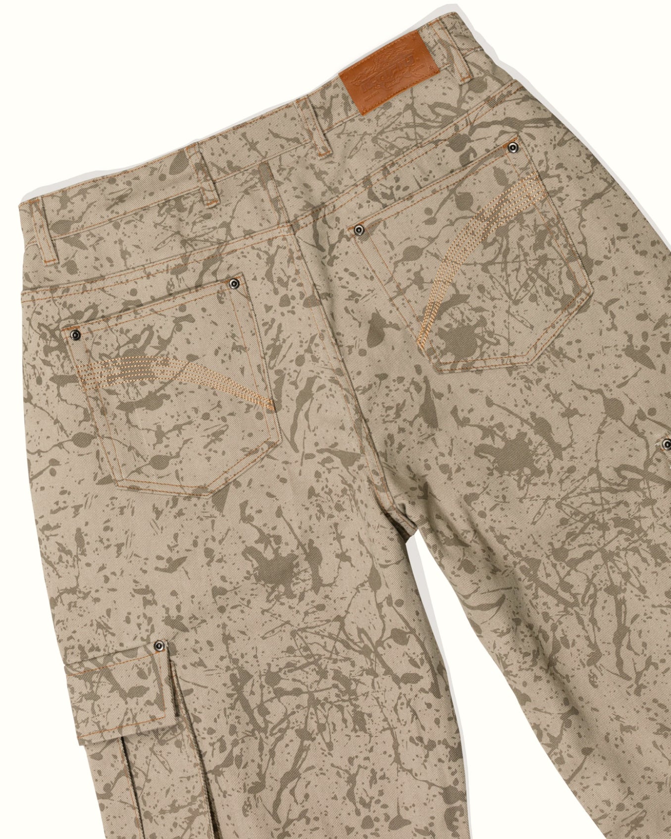 Ichpig Splatter Cargo Denim