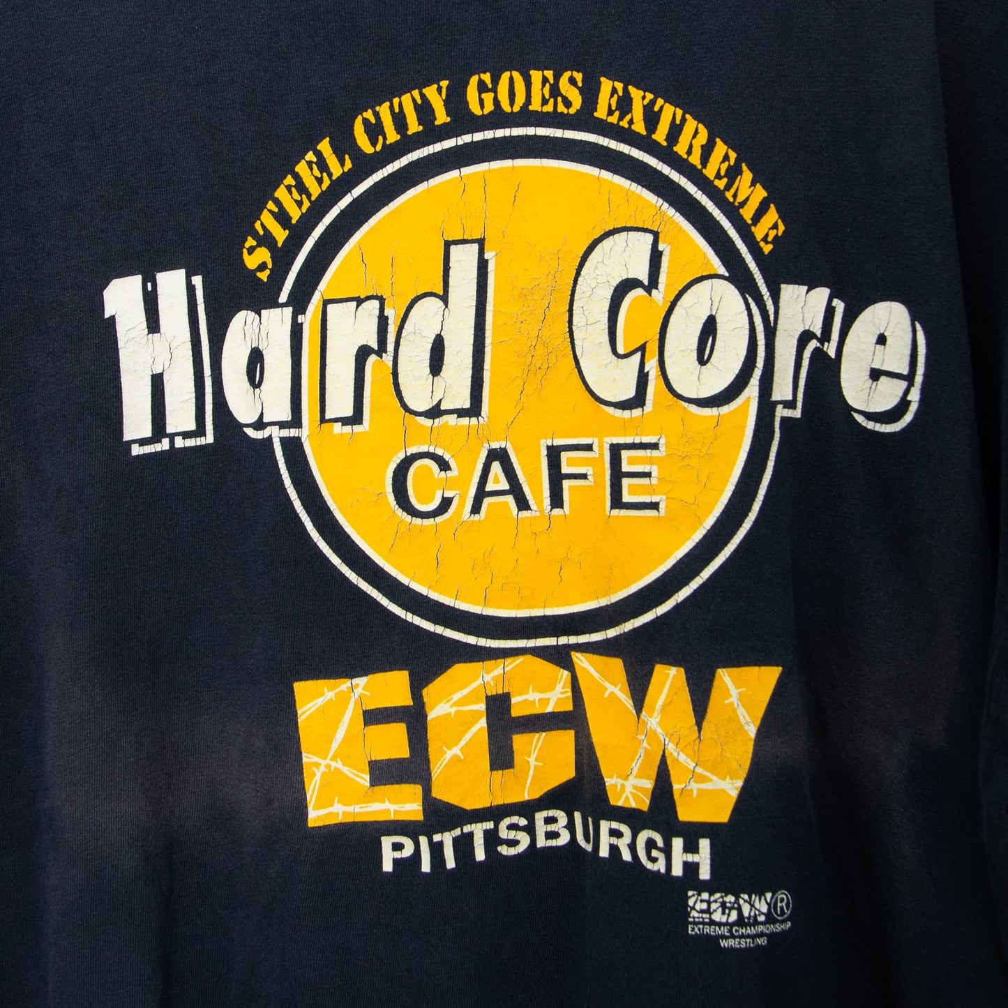 1998 ECW Hard Core Cafe T-Shirt 2XL