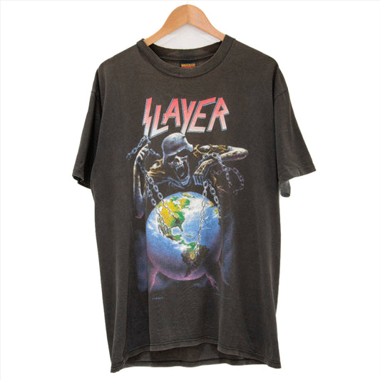 1994 Slayer 'North American Intourvention' T-Shirt L-XL