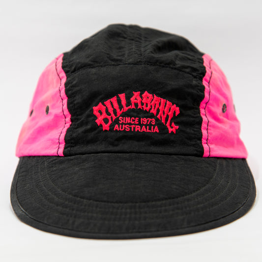 80's Billabong Hat Black Pink