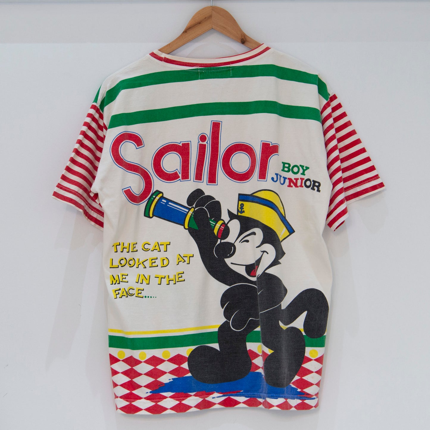 Vintage Felix the Cat 'Sailor Boy' T-Shirt Medium