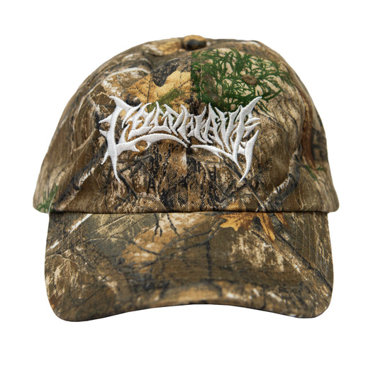 Cold Wave Real Tree Camo Cap White