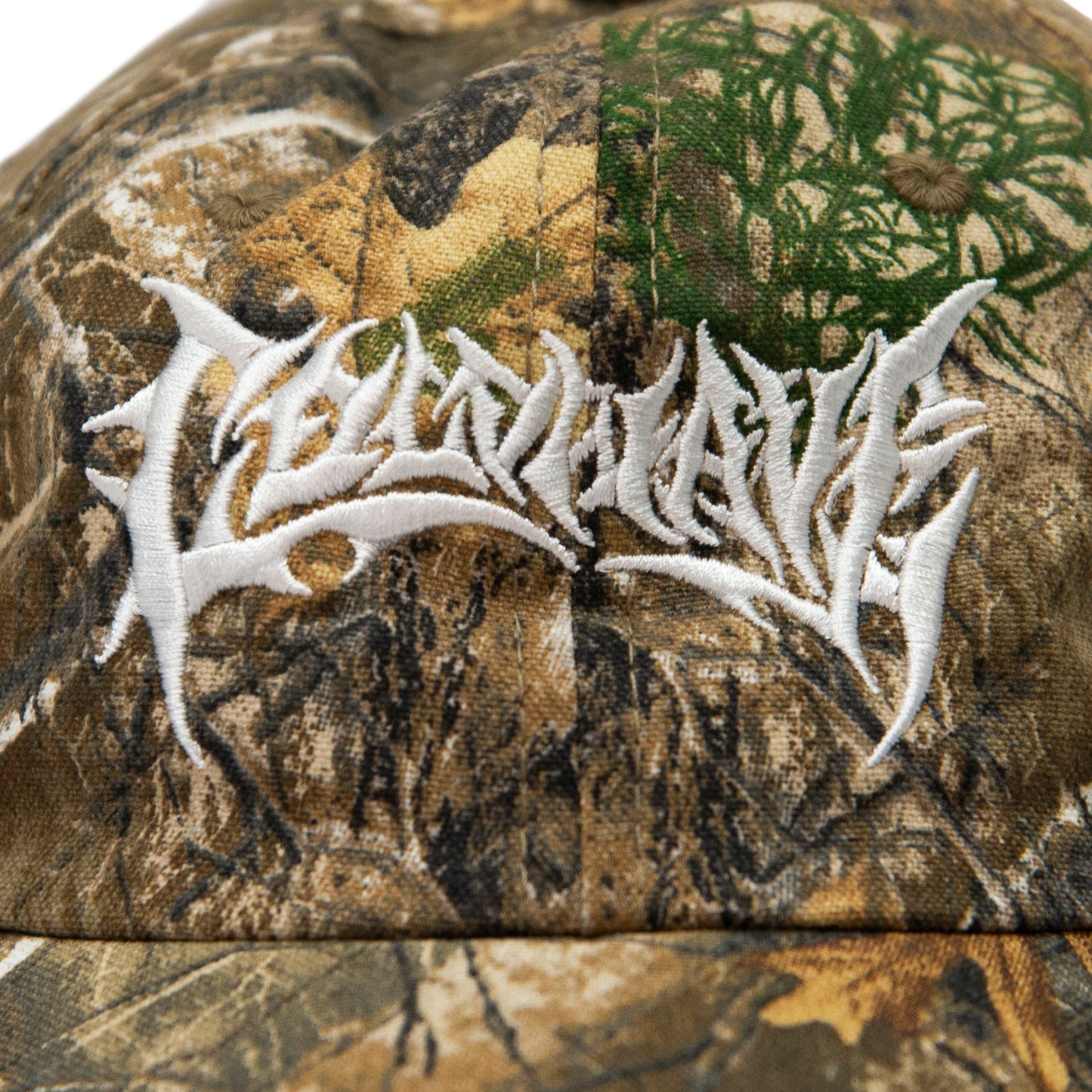 Cold Wave Real Tree Camo Cap White