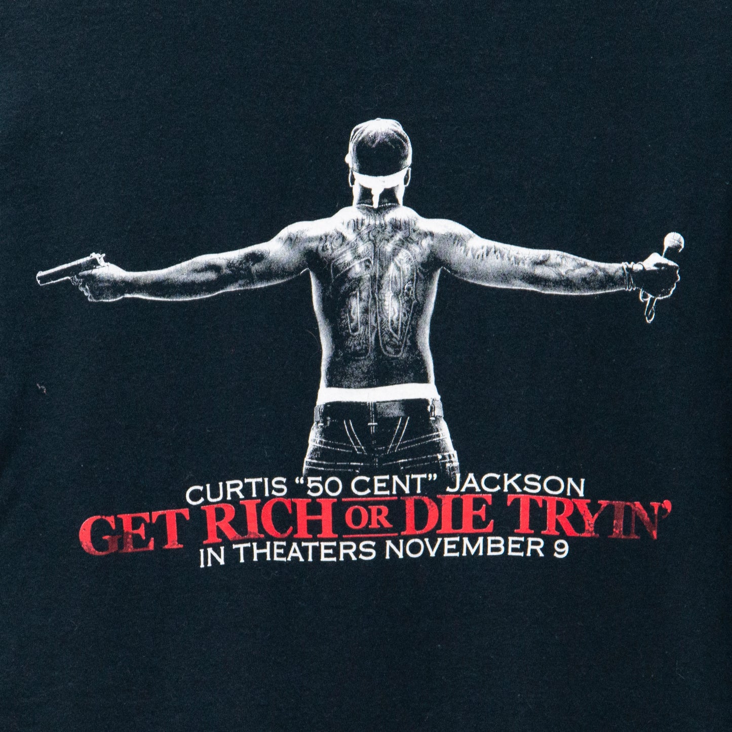 2005 50 Cent Get Rich or Die Tryin.. T-Shirt Medium