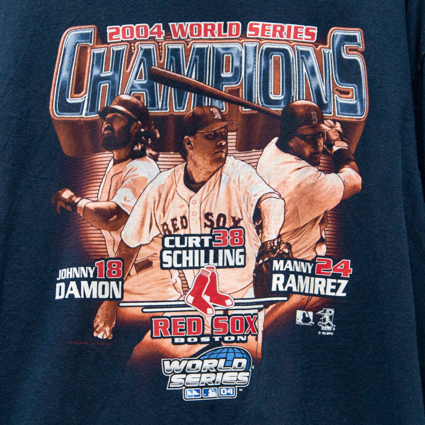 2004 Boston Red Sox 'World Champs' Long Sleeve XL