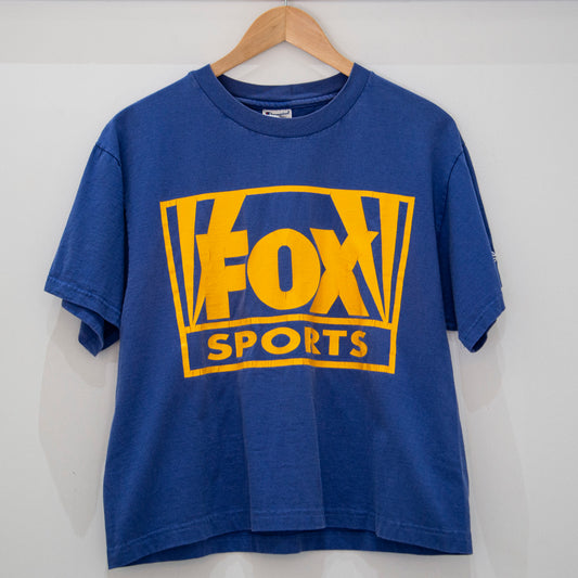 90's Fox Sports T-Shirt Cropped Medium