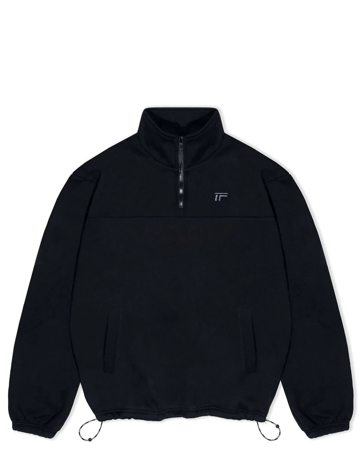 Ichpig Strike Panel 1/4 Zip Black