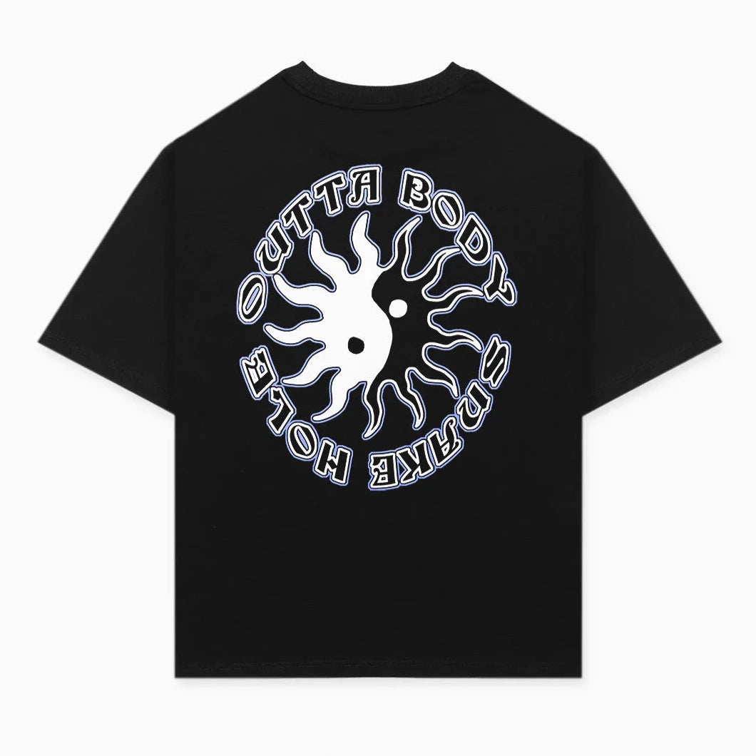 The Snake Hole Outta Body T-Shirt Black