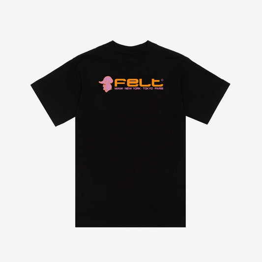 Felt Circus Tee Black