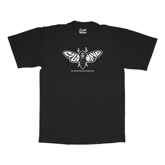Cold Wave 'Moth' T-Shirt Faded Black