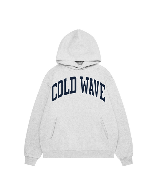 Cold Wave Varsity Hoodie Grey *Pre-Order