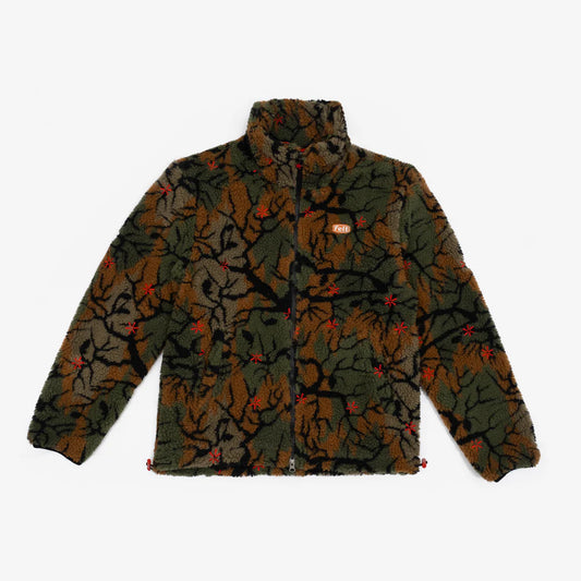 Felt Forest Bloom Camo Sherpa