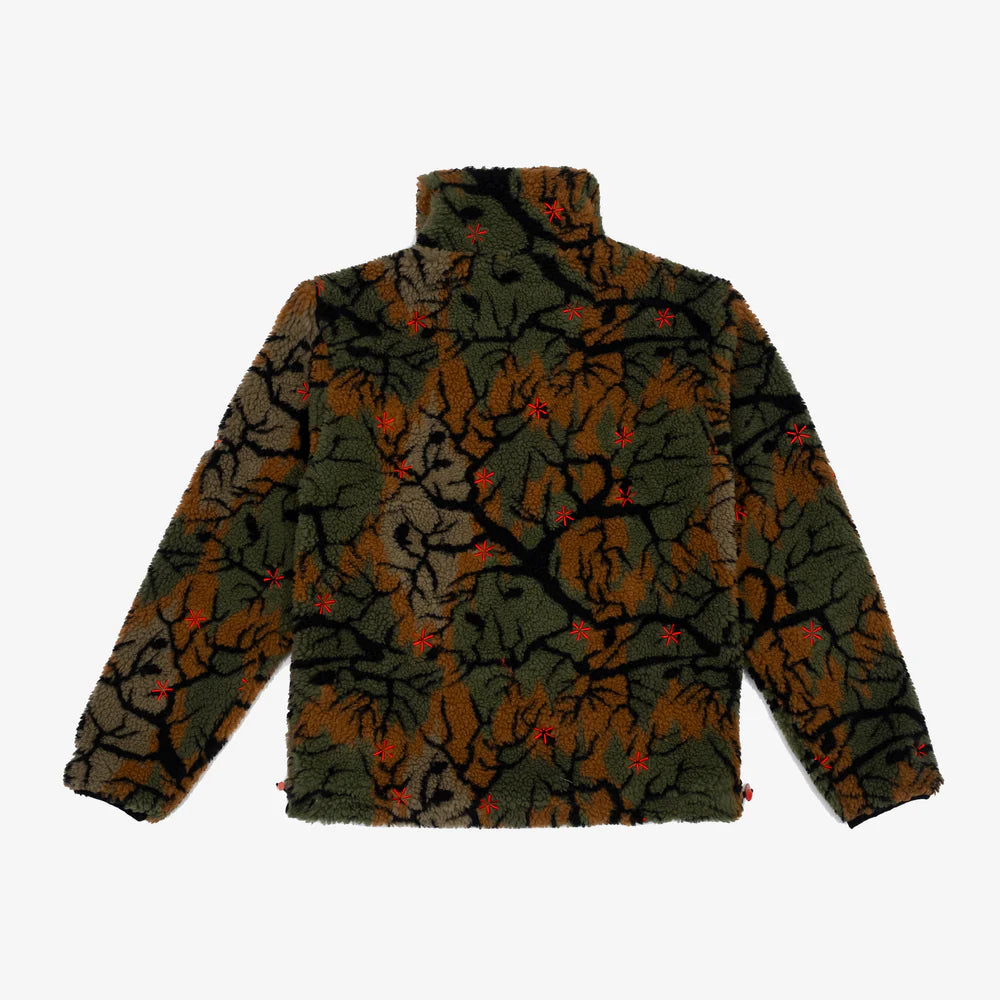 Felt Forest Bloom Camo Sherpa