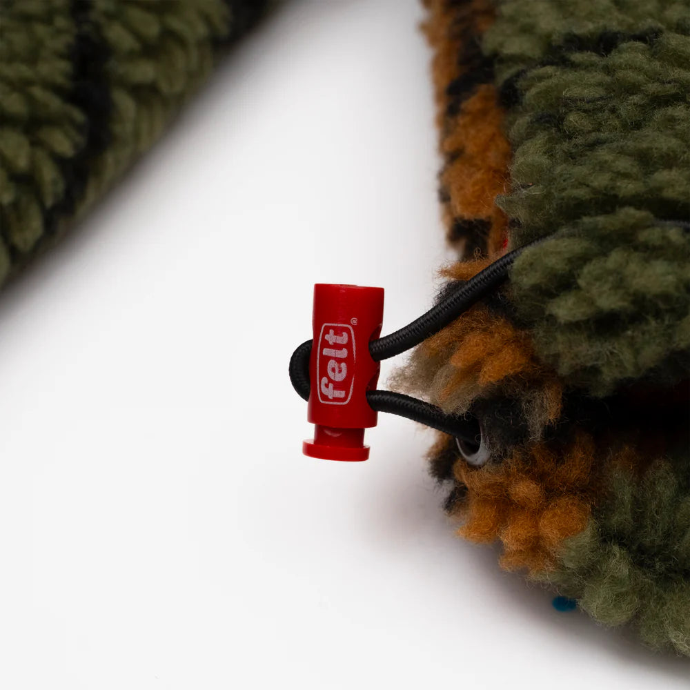 Felt Forest Bloom Camo Sherpa