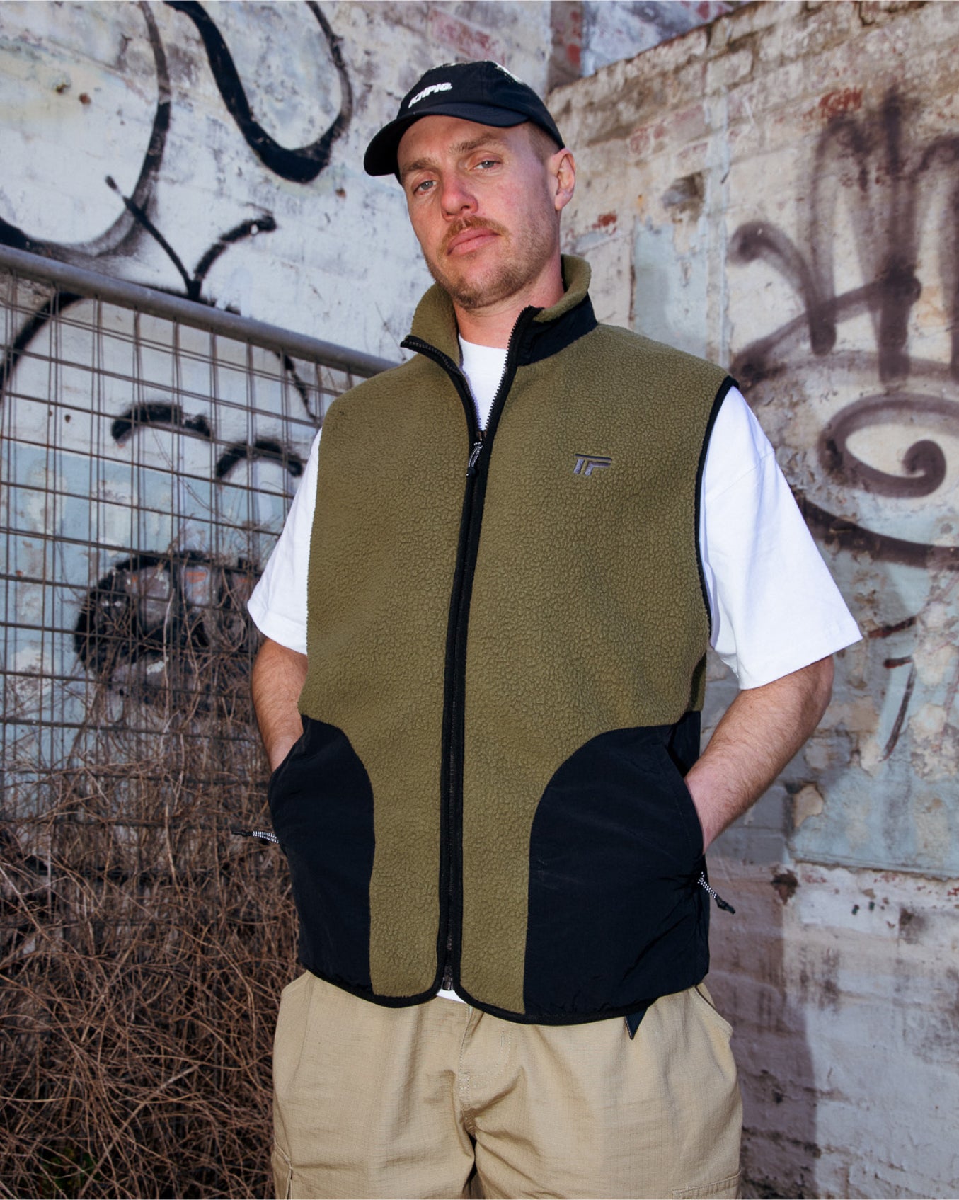 Ichpig Sherpa Stash Vest Earthquake