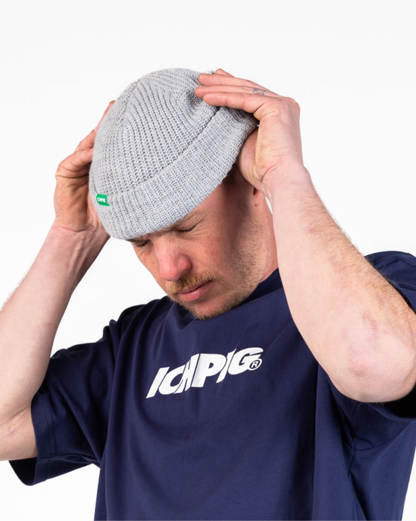 Ichpig Strike Southy Beanie Snow Marle