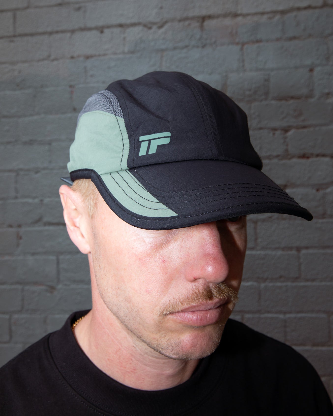 Ichpig Strike Slip Panel Hat Dark Jungle