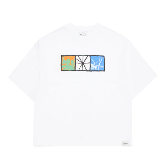 Listen Origins Tee White