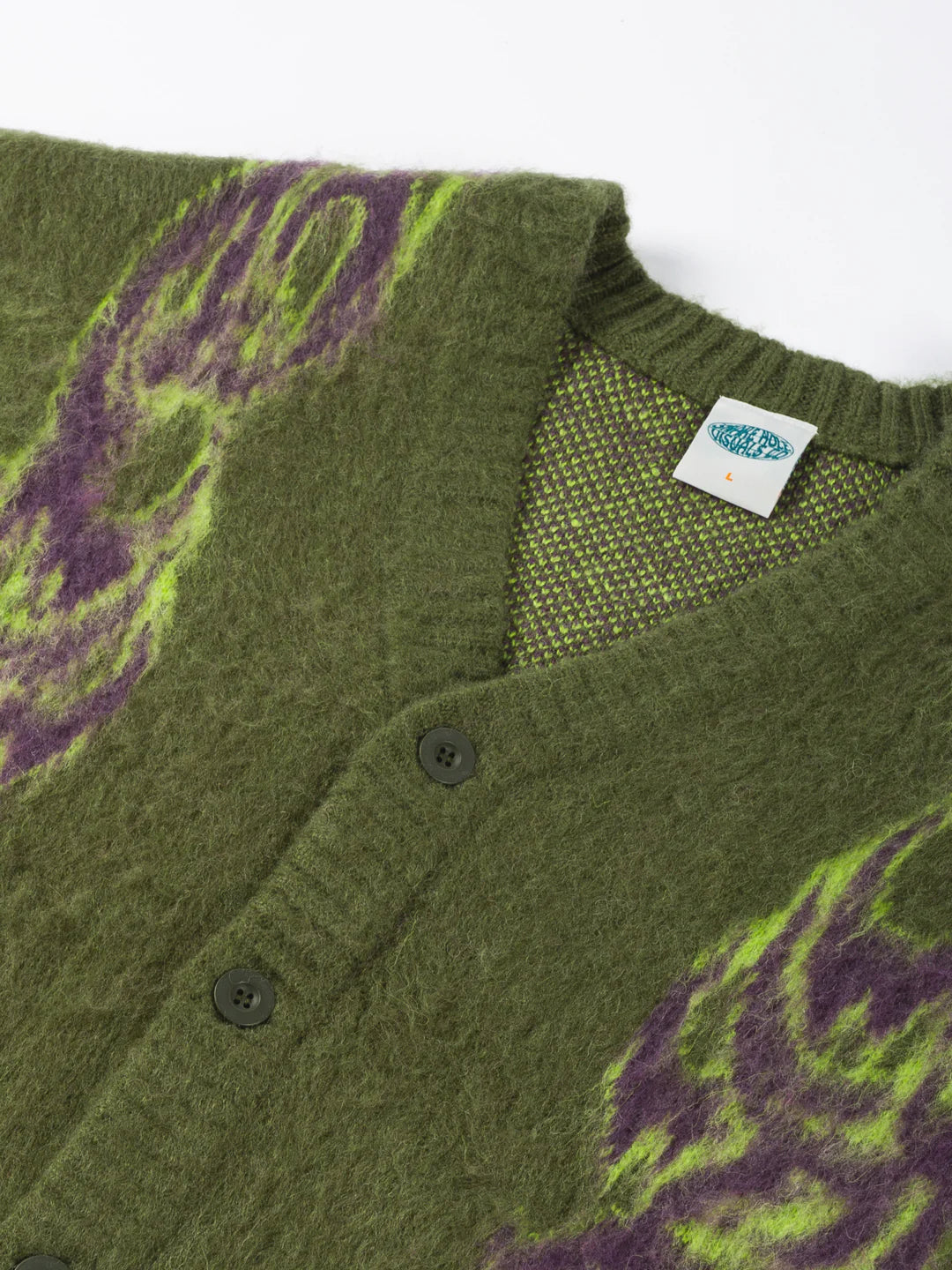 The Snake Hole Tribal Mohair Cardigan